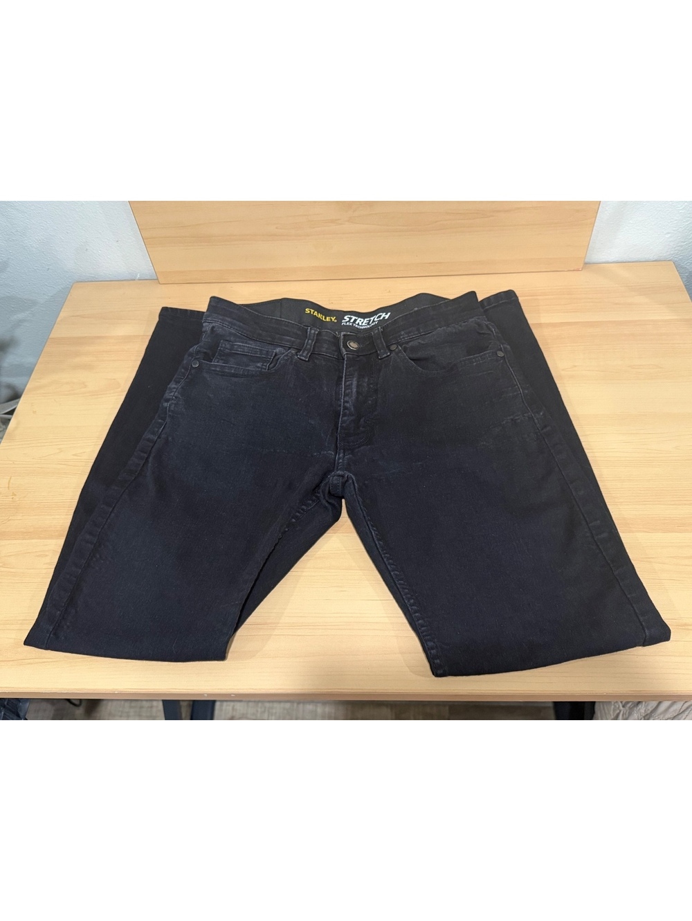 Stanley Stretch Flex Technology Black Jeans Size 30x30